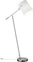 Trio Leuchten - Vloerlamp met lampenkap - 1 lichts - H 1750 mm - Staal