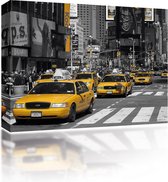 Sound Art - Canvas + Bluetooth Speaker Taxis In New York (41 x 51cm)