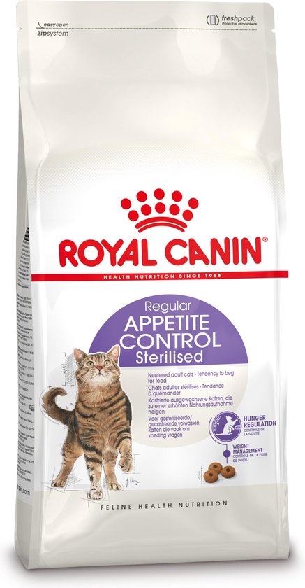 mechanisch Tonen Vier Royal Canin Appetite Control Sterilised - Kattenvoer - 2 kg | bol.com