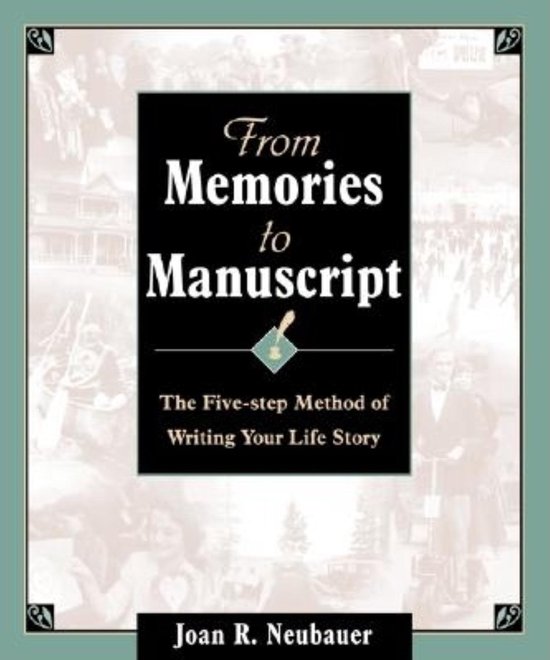 From Memories to Manuscript - cover
