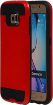 Rood BestCases Tough Armor TPU back cover hoesje voor Samsung Galaxy S6