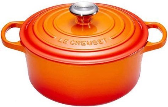 Le Creuset Braadpan Signature Oranjerood - ø 20 cm / 2.4 Liter