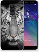 Geschikt voor Samsung Galaxy A6 (2018) Uniek TPU Hoesje Tijger