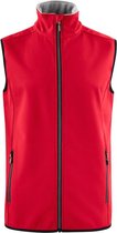 Printer Softshell Bodywarmer Vest Trial Man 2261059 Rood - Maat 3XL