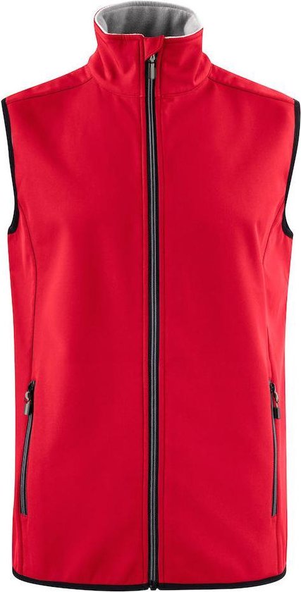 Printer Softshell Bodywarmer Vest Trial Man 2261059 Rood - Maat 3XL