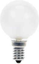 Gloeilamp - kogellamp 25Watt E14 mat - (5 stuks)