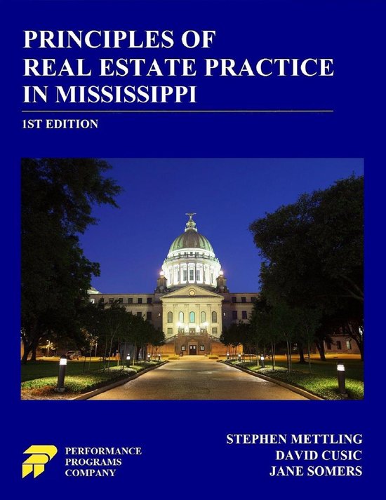 Principles of Real Estate Practice in Mississippi (ebook), Stephen