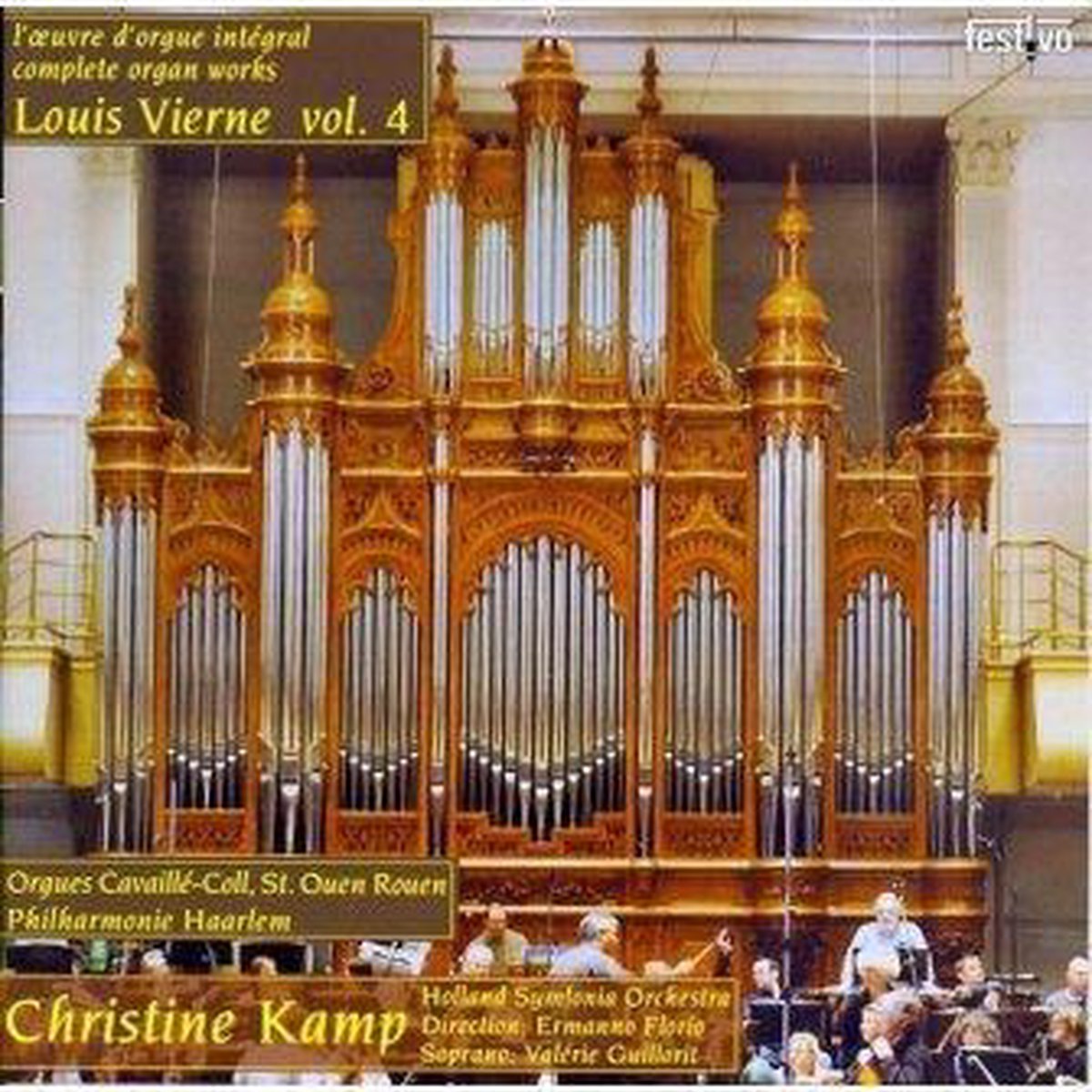Organ Christine Kamp - L Oeuvre D Orgue Int,Gral De Louis