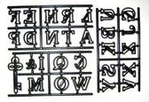 Patchwork Cutter Large Alphabet & Key