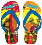 Ninja Turtles teenslippers rood/oranje/blauw voor kinderen 31/32