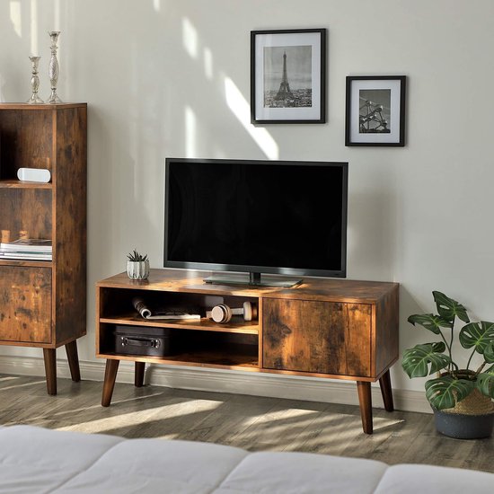 Industrieel Design TV Kast Meubel - Retro Vintage Televisie Dressoir  Wandmeubel Met... | bol.com