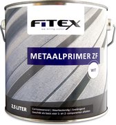 Fitex Metaalprimer ZF 2,5 liter wit