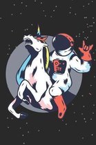 Astronaut Riding Unicorn