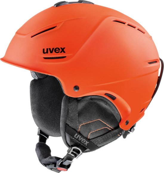 Uvex Skihelm - Unisex - oranje/zwart L: 59-62cm | bol.com