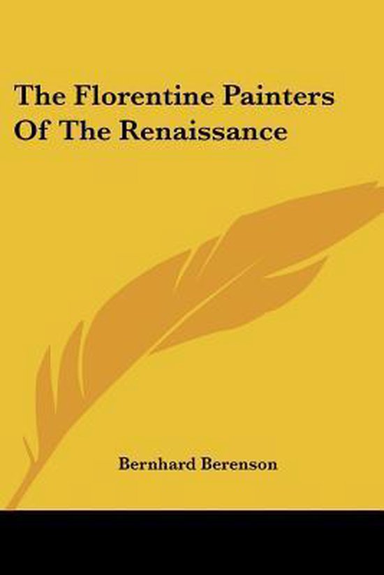 The Florentine Painters of the Renaissance - cover