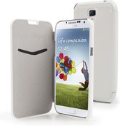 Muvit - IFlip Folio case - Samsung Galaxy S4 - wit