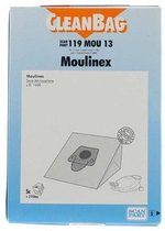 Moulinex Athmosphere stofzuigerzakken 5 stuks + 2 filters Cleanbag