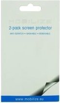 Mobilize Screenprotector voor HTC One V - Anti-Glare / Duo Pack