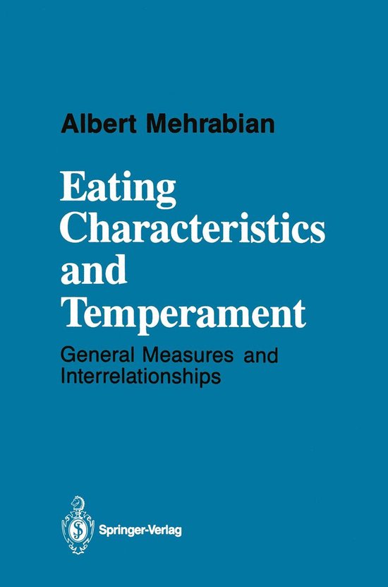 Behavioral Science and Psychology (R0) - Eating Characterist ... - cover