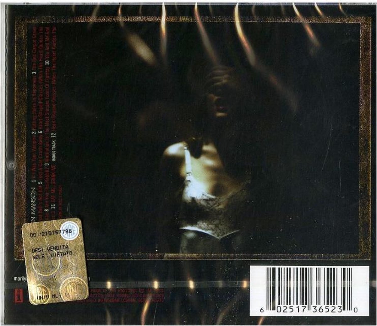 Marilyn Manson Eat Me, Drink Me (CD), Marilyn Manson CD (album) Muziek