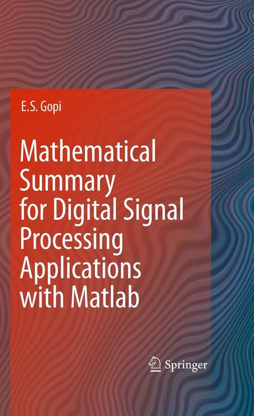 Engineering (R0) - Mathematical Summary for Digital Signal P ... - cover