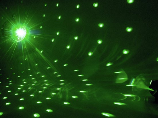 EUROLITE Discobal set met motor en led spot - Spiegelbol - Discobol ...