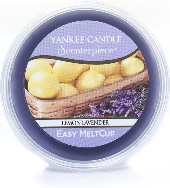 Yankee Candle Lemon Lavender Scenterpiece Easy MeltCup (Lemon with Lavender)