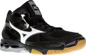 Mizuno Wave Bolt 4 mid  Sportschoenen - Maat 39 - Unisex - zwart/wit