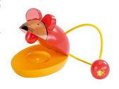 Goki Houten castagnetten: muis 5 cm