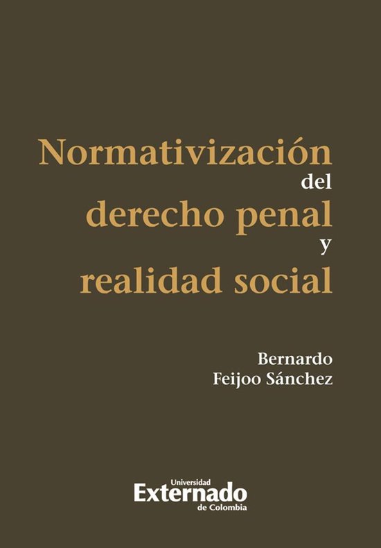Normativización del derecho penal y realidad social - cover