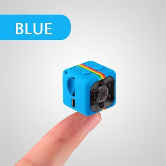 Dashcam - Mini Spy Camera Full HD 1080P – Action camera - Mini Camera Full  HD - Blauw | bol.com