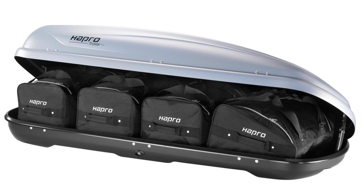 Hapro Dakkoffer Reistassenset - 4-delig - Geschikt voor dakkoffers – foto 5