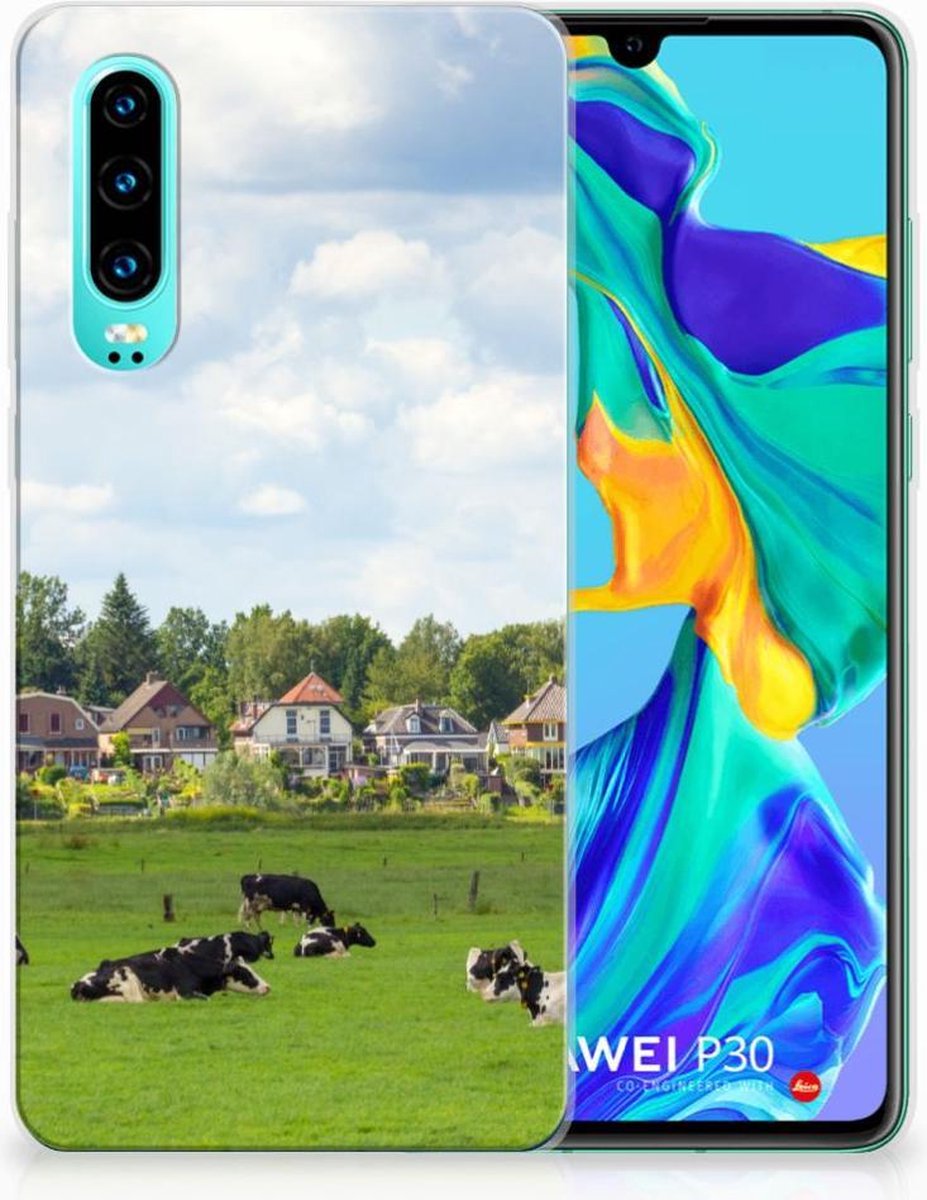 Huawei P30 TPU Hoesje Koeien