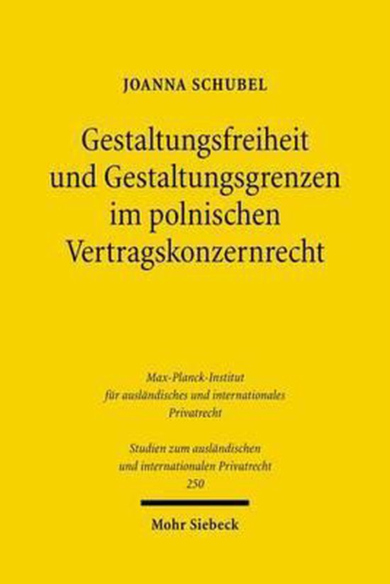 Gestaltungsfreiheit und Gestaltungsgrenzen im polnischen Ver ... - cover
