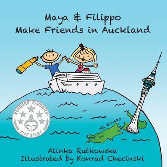 Maya & Filippo Make Friends in Auckland - cover
