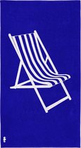 Seahorse Take a Seat - Strandlaken - 100 x 180 - Blue