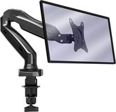 Invision® Monitor Desk Mount | Ergonomisch, door gasgedreven volledig 360 graden verplaatsbare kop | bureau tafel beugel scherm full motion standaard | arm steun beeldscherm bureausteun | kan