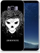 Samsung Galaxy S8+ TPU siliconen Hoesje Skull Hair