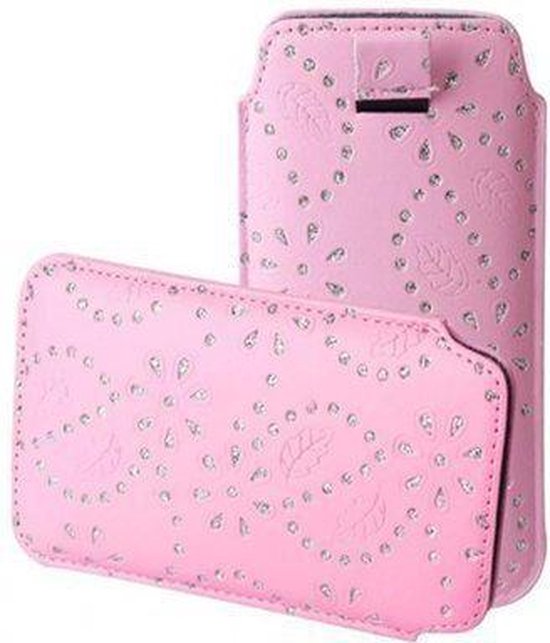 Bling Bling Sleeve voor uw Archos 45 Titanium, Roze, merk i12Cover