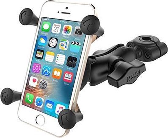 RAM Mount houder Mobiele telefoon/Smartphone - actieve houder - zwart - RAM-B-408-37-62-A-UN7