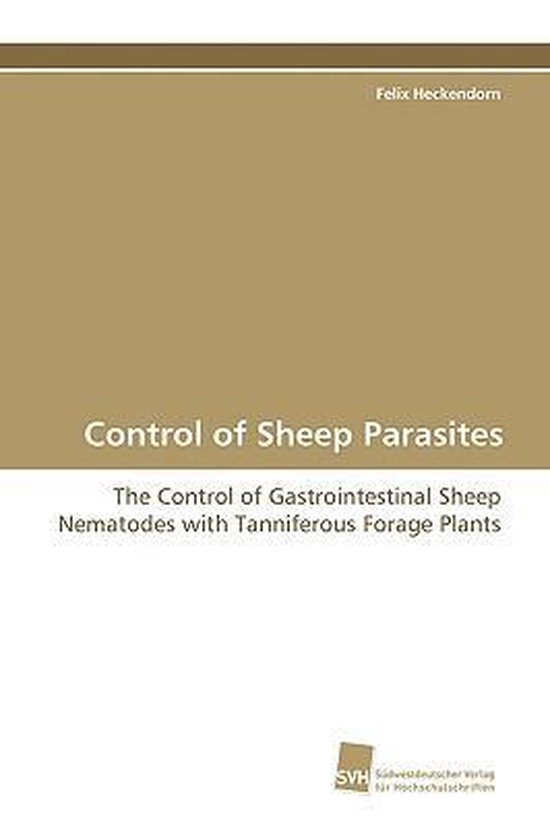 Control of Sheep Parasites - cover