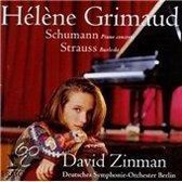 Schumann: Piano Concerto;  Strauss / Grimaud, Zinman
