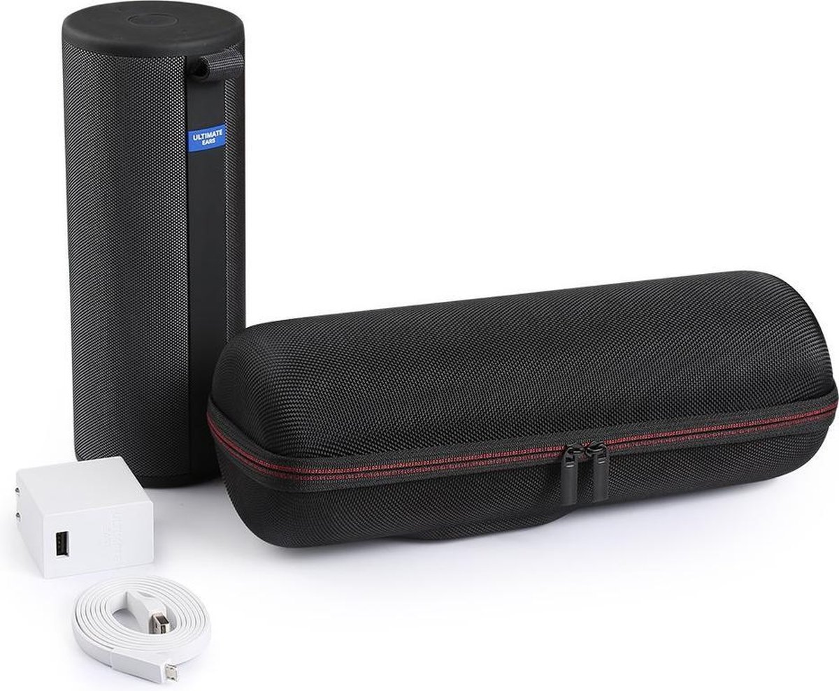 Khanka Hard Travel Case for Ultimate Ears UE MEGABOOM 3 Portable Bluetooth Wireless Speaker Sunset Red 
