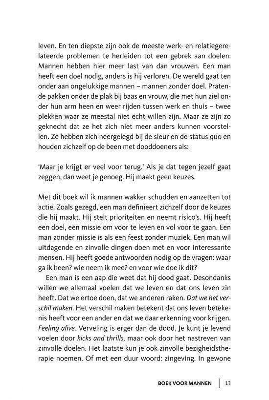 Boek voor mannen