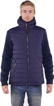 BJØRNSON MADS Noors Vest Winddicht Teddy Gevoerd Heren - Maat 5XL - Donkerblauw