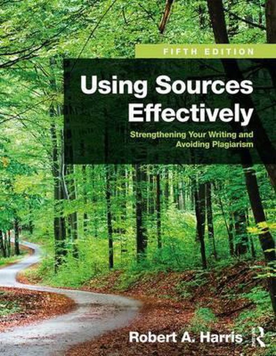 Using Sources Effectively - cover