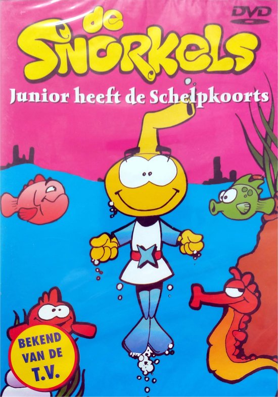 De Snorkels Junior heeft de schelpkoorts (Dvd) Dvd's
