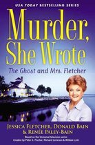 Boekomslag van "Murder, She Wrote: The Ghost and Mrs. Fletcher", met een foto van actrice Angela Lansbury.