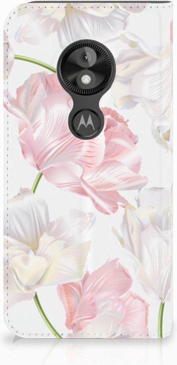 Motorola Moto E5 Play Smart Cover Lovely Flowers