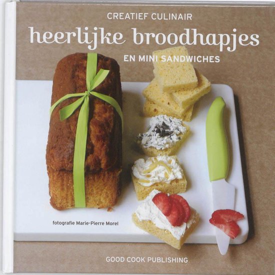 Cover van het boek 'Heerlijke broodhapjes en mini sandwiches' van Marie-Pierre Morel